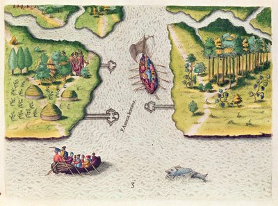 Los franceses descubren otros dos ríos, de 